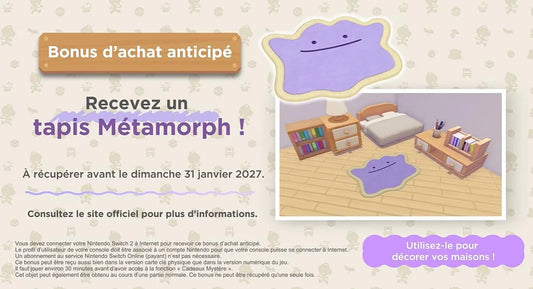 Jeu vidéo - Pokémon Pokopia (NINTENDO SWITCH 2)