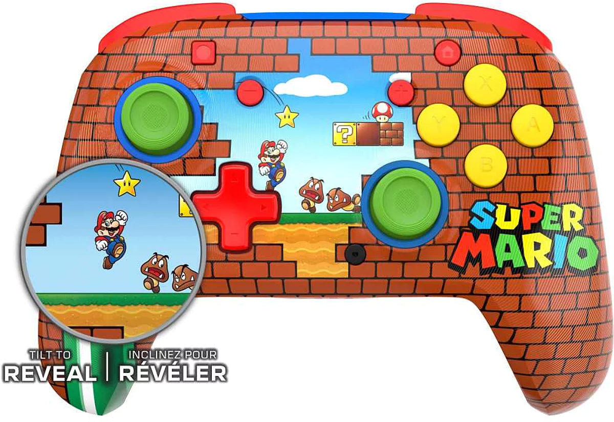 Turtle Beach Manette Sans Fil Switch2 Rematch Mario Bricks