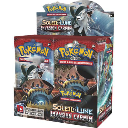 Jeu de cartes - Boite de 36 Boosters SL4 Soleil Et Lune 4 - Invasion Carmin