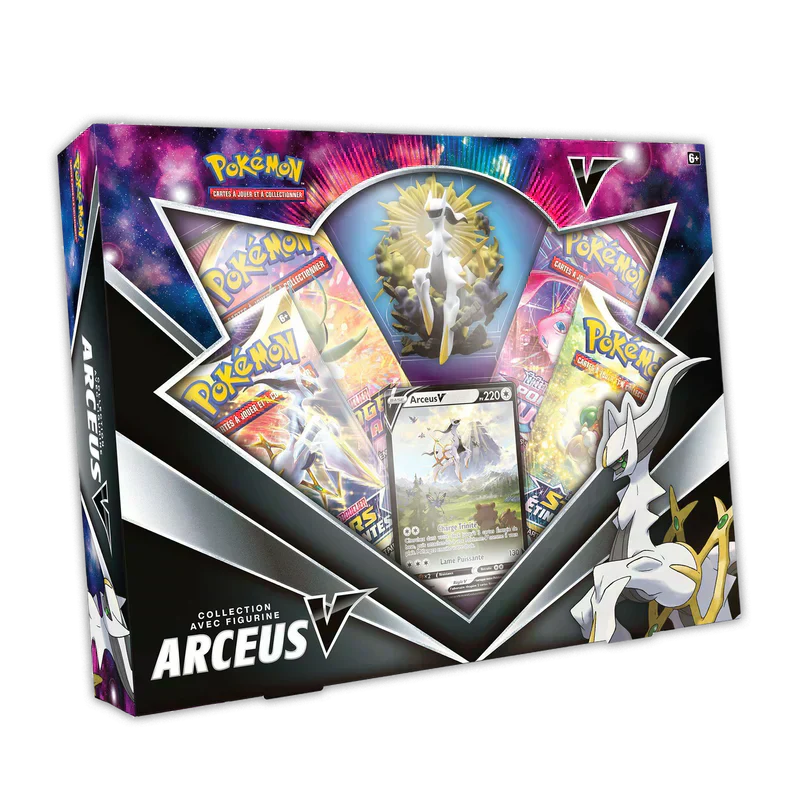 Jeu de cartes Pokémon - Coffret Figurine Arceus (scellé)