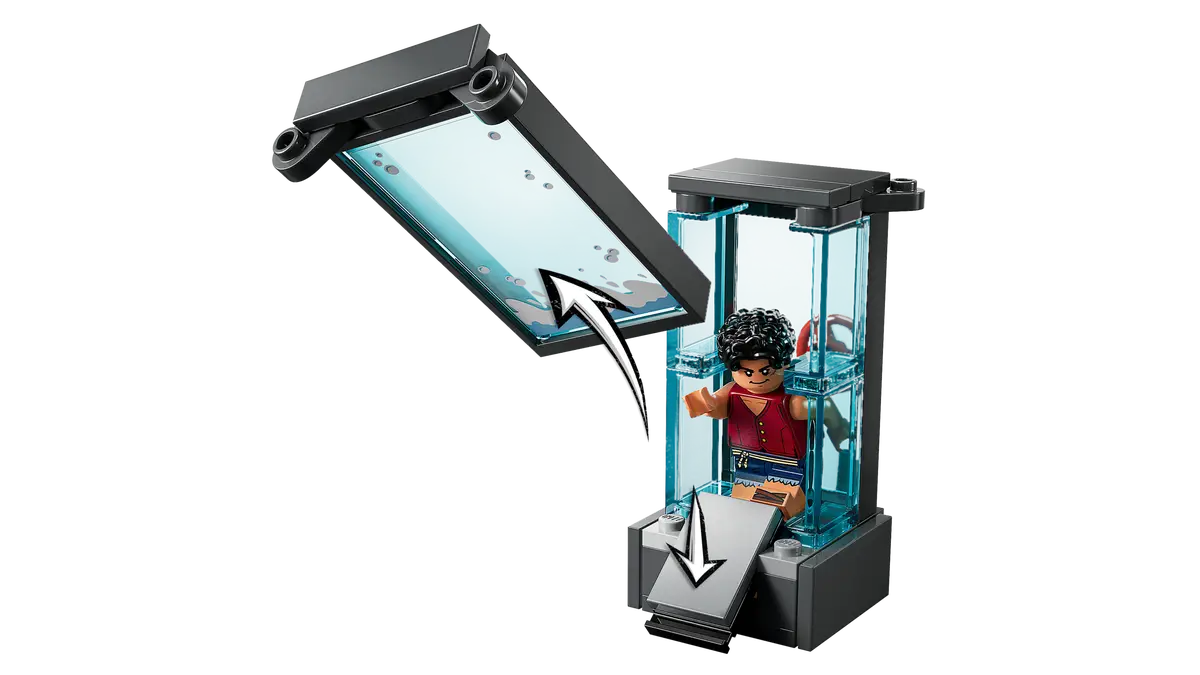 Lego One Piece - chapiteau de Baggy le Clown