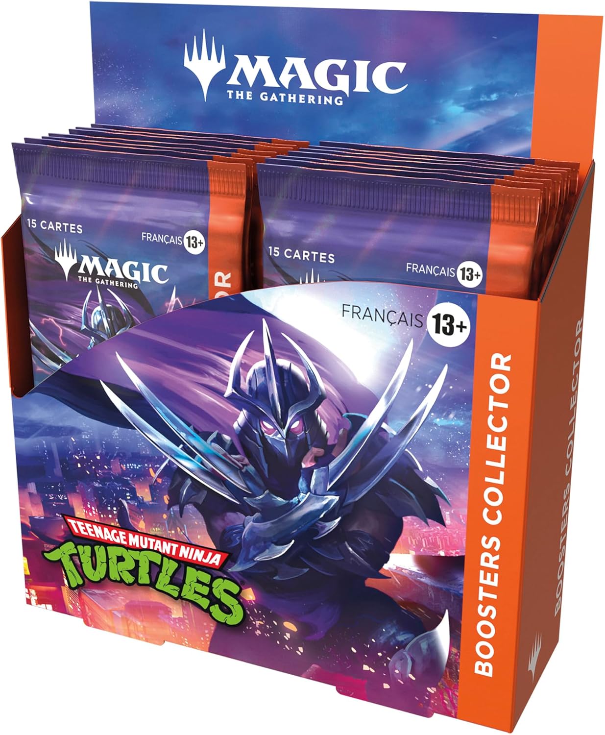 Jeu de cartes Magic: The Gathering | Teenage Mutant Ninja Turtles - Boîte de boosters Collector (Version Française)