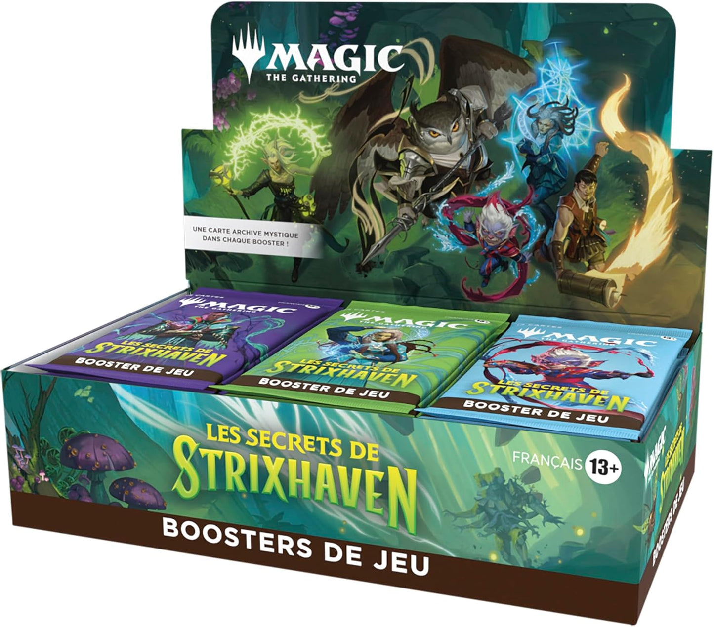 Jeu de cartes Boîte de boosters de Jeu Magic: The Gathering Les Secrets de Strixhaven (Version Française)