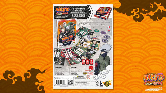 Jeu de société Naruto – Ninja Arena Sensei Pack extension