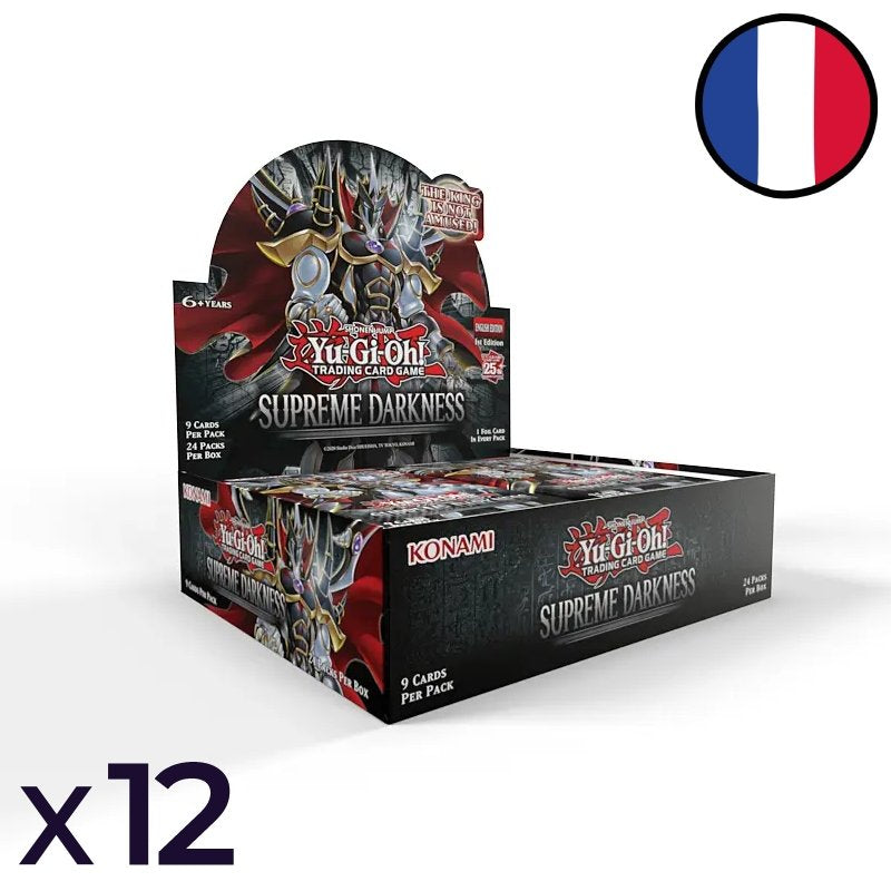 Jeu de cartes Yu-Gi-Oh! - 12 Boite booster supreme darkness
