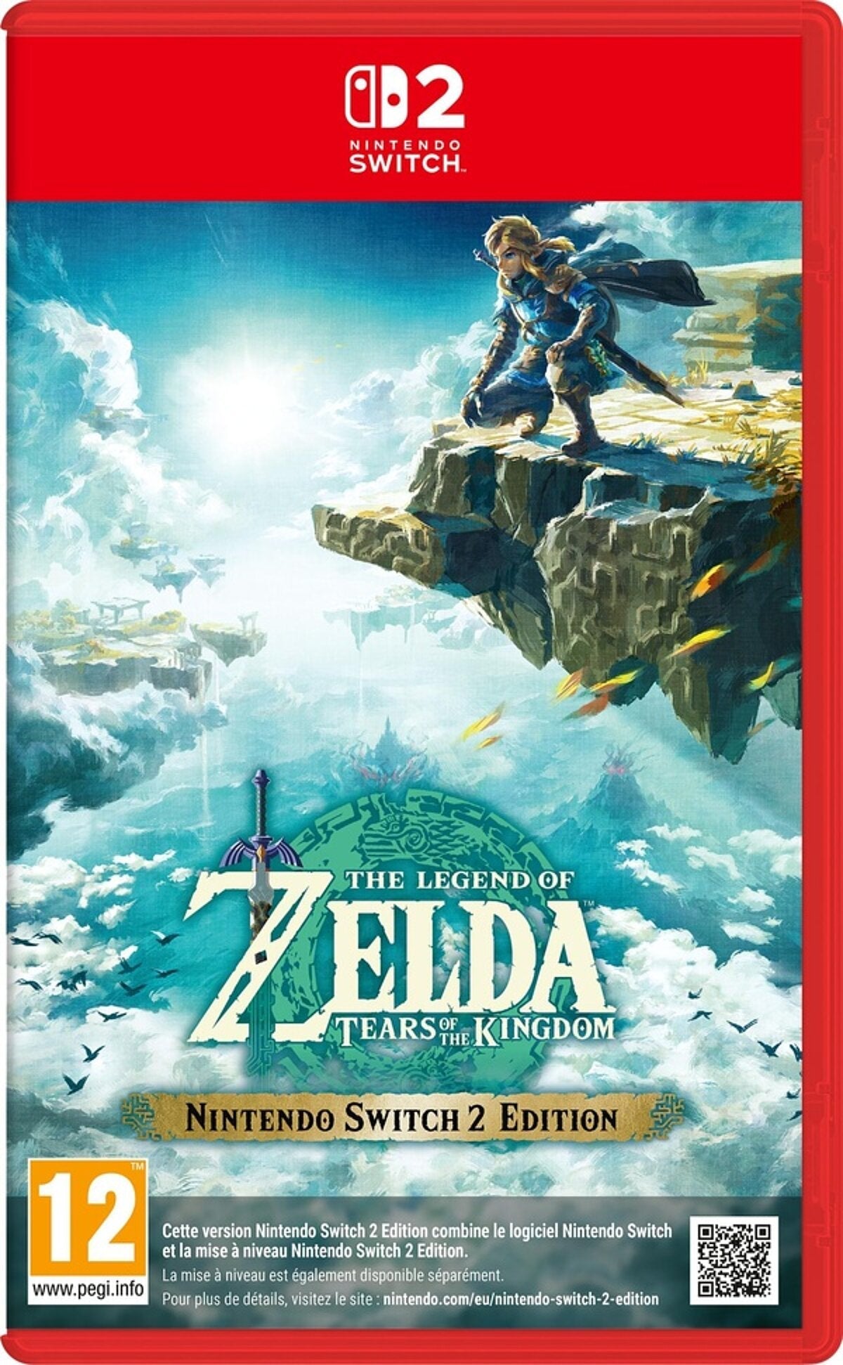 Jeu vidéo - The Legend of Zelda : Tears of the Kingdom - Nintendo Switch 2 Edition