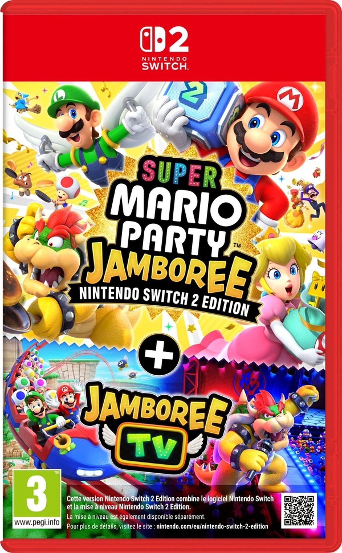 Jeu vidéo - Super Mario Party Jamboree - Nintendo Switch 2 Edition + Jamboree TV