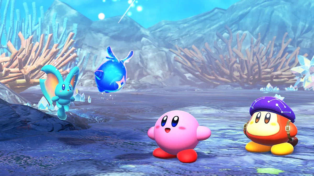 Jeu vidéo - Kirby et le monde oublié - Nintendo Switch 2 Edition + Le pays des étoiles filantes