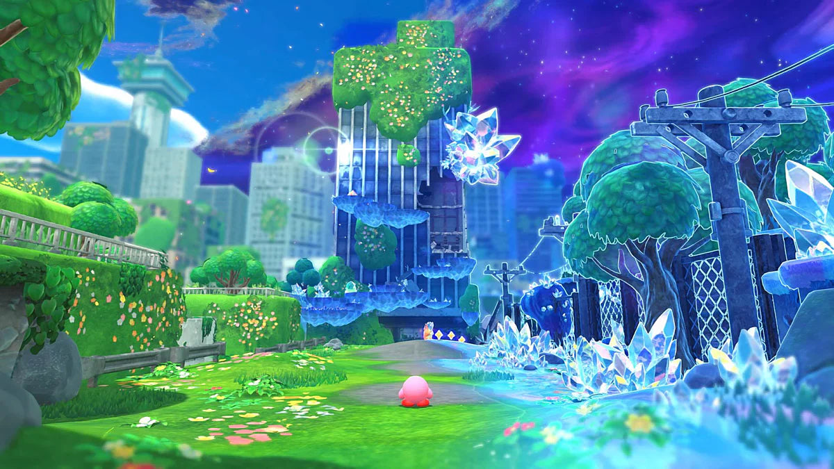 Jeu vidéo - Kirby et le monde oublié - Nintendo Switch 2 Edition + Le pays des étoiles filantes