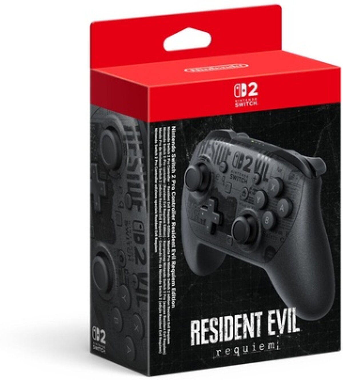 Manette Pro Controller Nintendo Switch 2 Edition Resident Evil Requiem