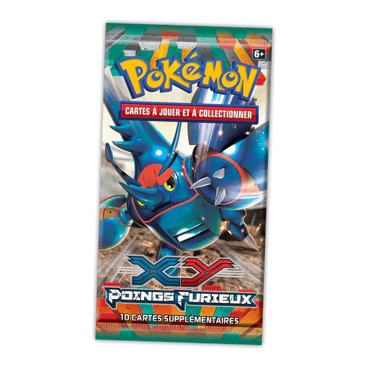 Jeu de cartes Pokémon - Booster en Loose - XY - Poings Furieux (scellé)