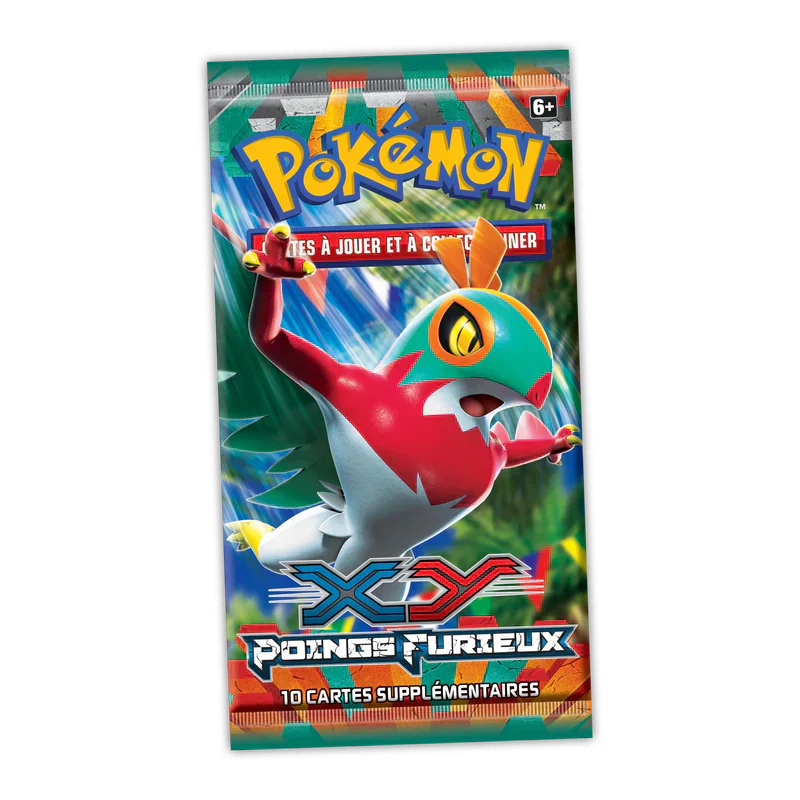 Jeu de cartes Pokémon - Booster en Loose - XY - Poings Furieux (scellé)