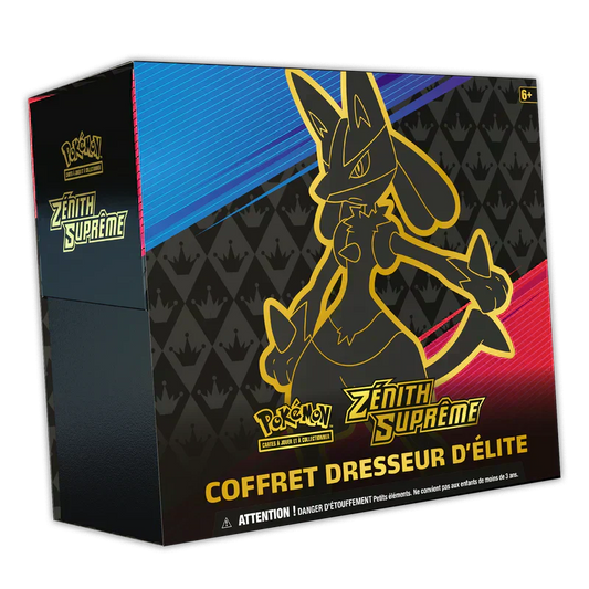 Jeu de cartes Pokémon - Elite Trainer Box EB12.5 - Zenith Suprême (scellé)