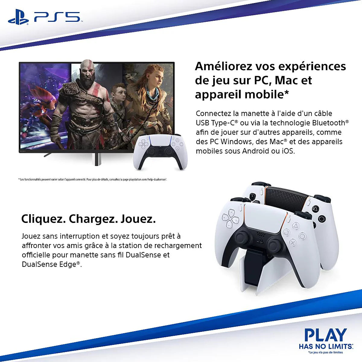 Manette sans fil DualSense - Rhythm Blue (PS5)