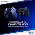 Manette sans fil DualSense Edge - Midnight Black (PS5)
