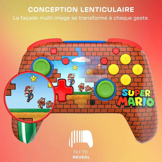 Turtle Beach Manette Sans Fil Switch2 Rematch Mario Bricks
