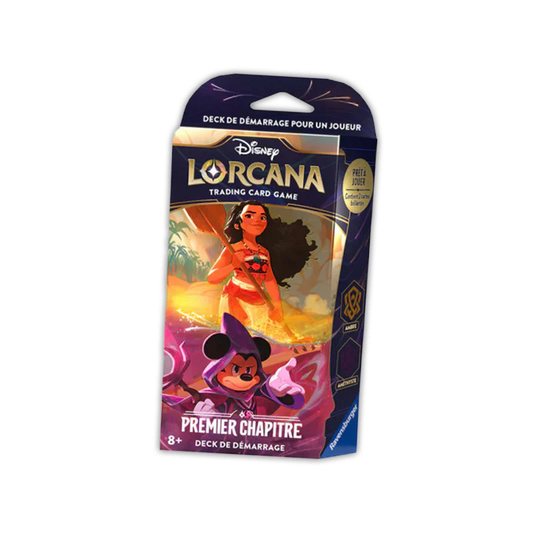 Jeu de cartes Lorcana - Deck Vaiana et Mickey – Lorcana (scellé)