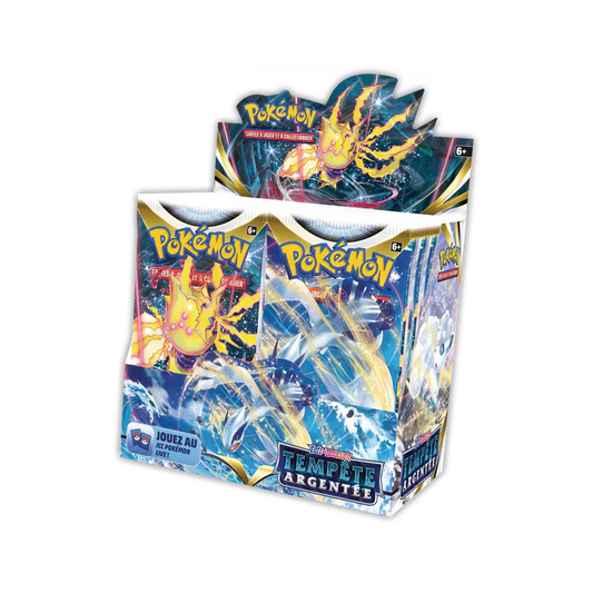 Jeu de cartes Pokémon - Display 36 Boosters EB12 - Epée et Bouclier 12 - Tempête Argentée (scellé)