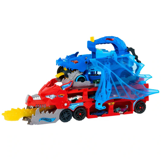 Hot Wheels - Transporteur Ultime Double Dragons