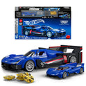 Hot Wheels - Mattel Brick Shop 1/32 Véhicule Cadillac GTP Hypercar