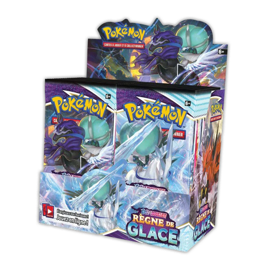 Jeu de cartes Pokémon - Display 36 Boosters EB06 - Epée et Bouclier 6 - Règne de Glace (scellé)