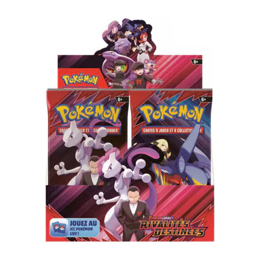 Jeu de cartes Pokémon : Display 36 Boosters – Écarlate et Violet : Rivalités Destinées (EV10) – FR