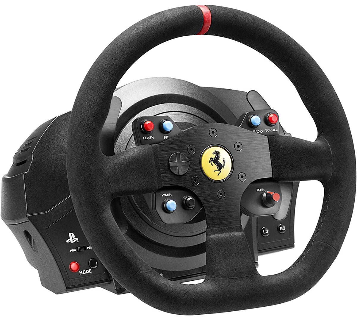 Thrustmaster T300 Ferrari Integral Racing Wheel Alcantara Edition Noir Volant + pédales Analogique/Numéri