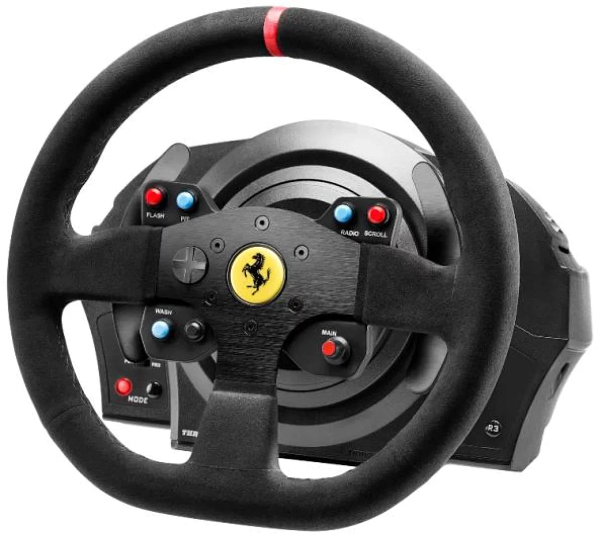 Thrustmaster T300 Ferrari Integral Racing Wheel Alcantara Edition Noir Volant + pédales Analogique/Numéri