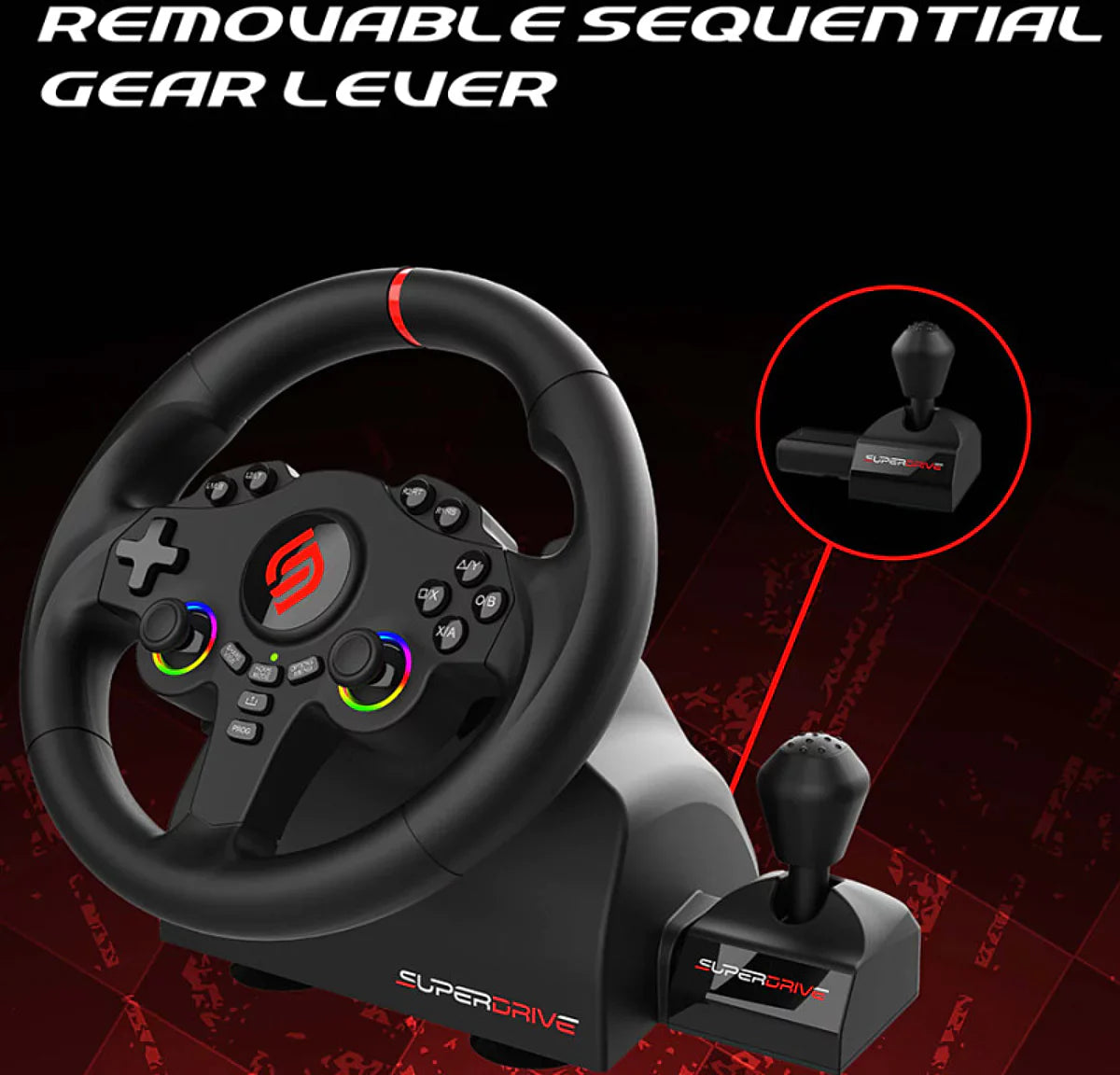 STEERING WHEEL 220 RS-X (NINTENDO SWITCH 2)