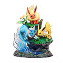 Figurine Pokémon - Famille d'évolution d'Évoli - Anime Town