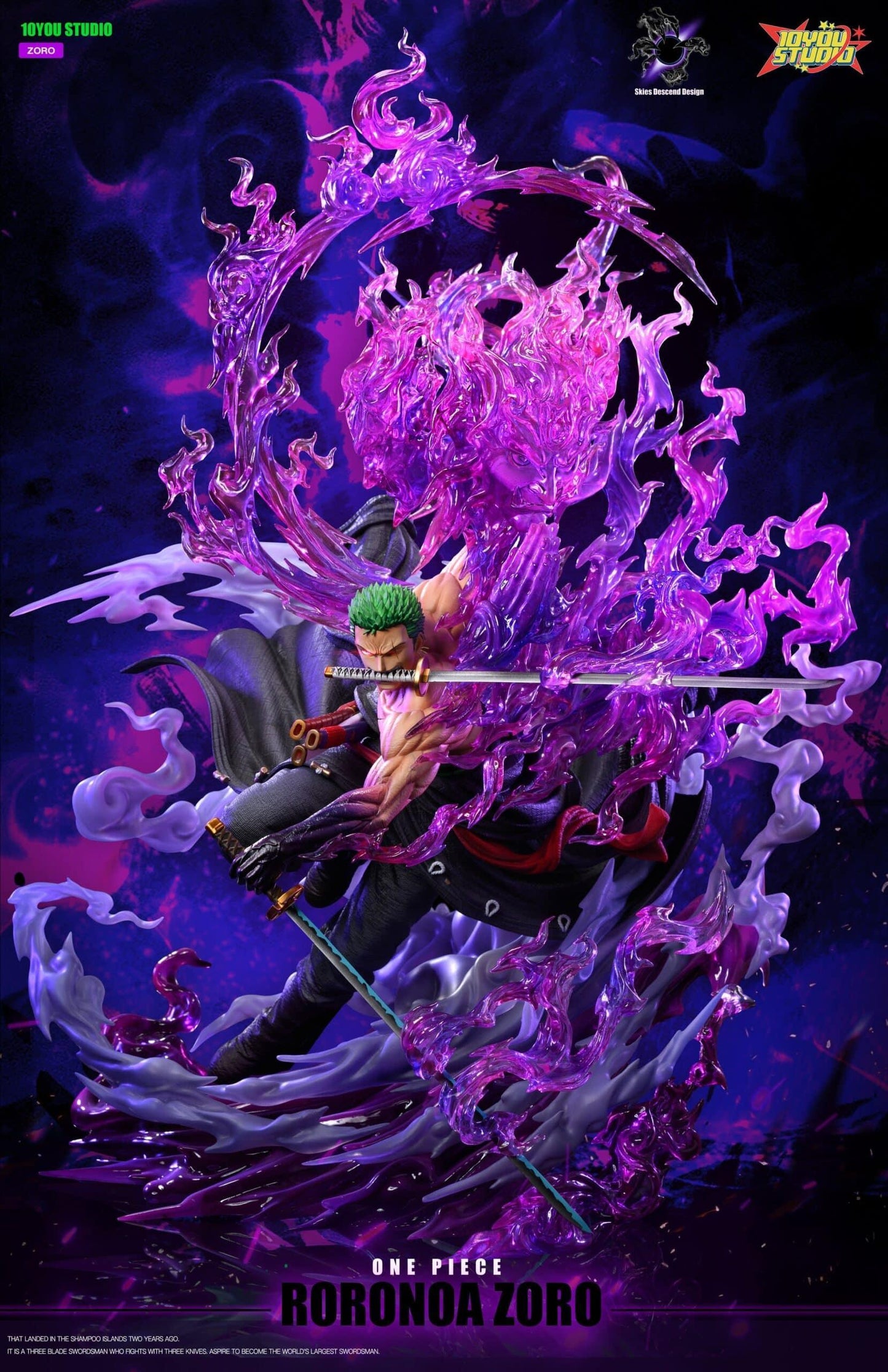Figurine One Piece - Roronoa Zoro Roi des Enfers - Anime Town