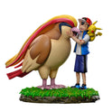 Figurine Pokémon - Sacha & Roucoups & Pikachu - Anime Town