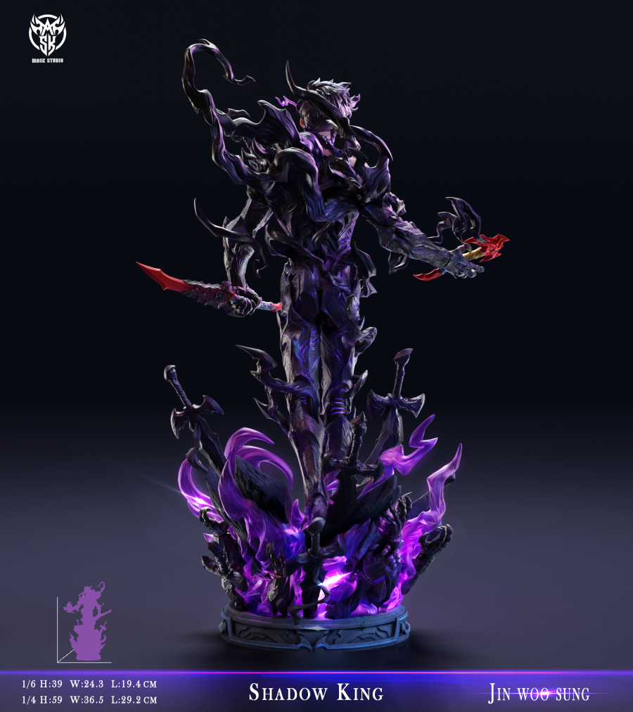 Figurine Solo Leveling - Sung Jin Woo double-éveil