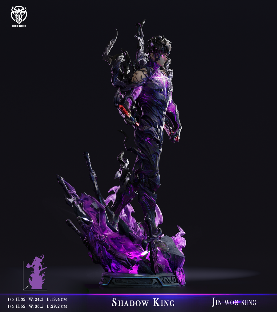 Figurine Solo Leveling - Sung Jin Woo double-éveil