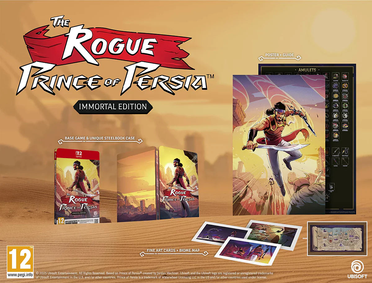 Jeu vidéo - The Rogue Prince of Persia - Immortal Edition (NINTENDO SWITCH 2)
