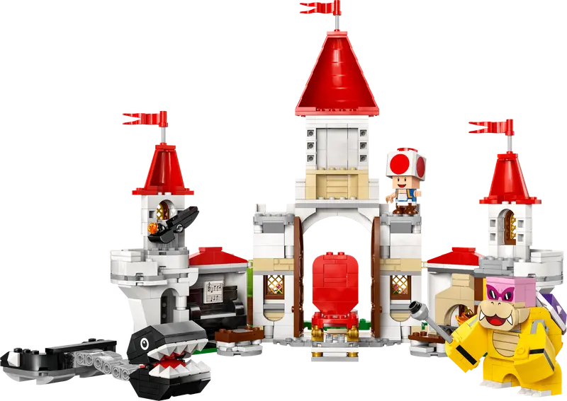 Lego Super Mario - Combat contre Roy au château de Peach