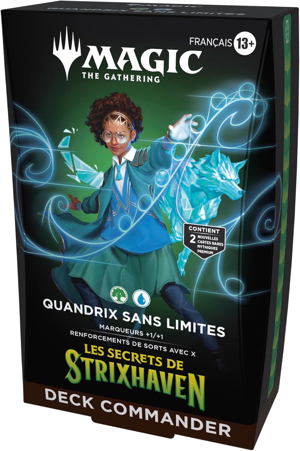 Jeu de cartes  Deck Commander Magic: The Gathering Les Secrets de Strixhaven - Quandrix sans limites (Version Française)
