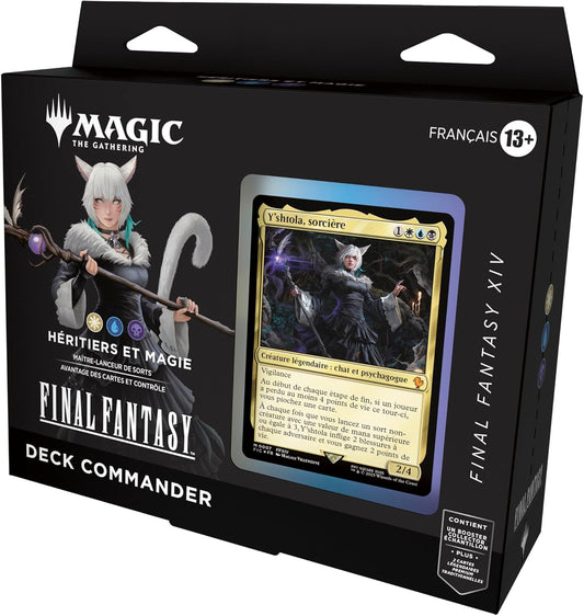 Jeu de cartes Magic: The Gathering - Deck Commander FINAL FANTASY XIV - Héritiers et magie (FR)