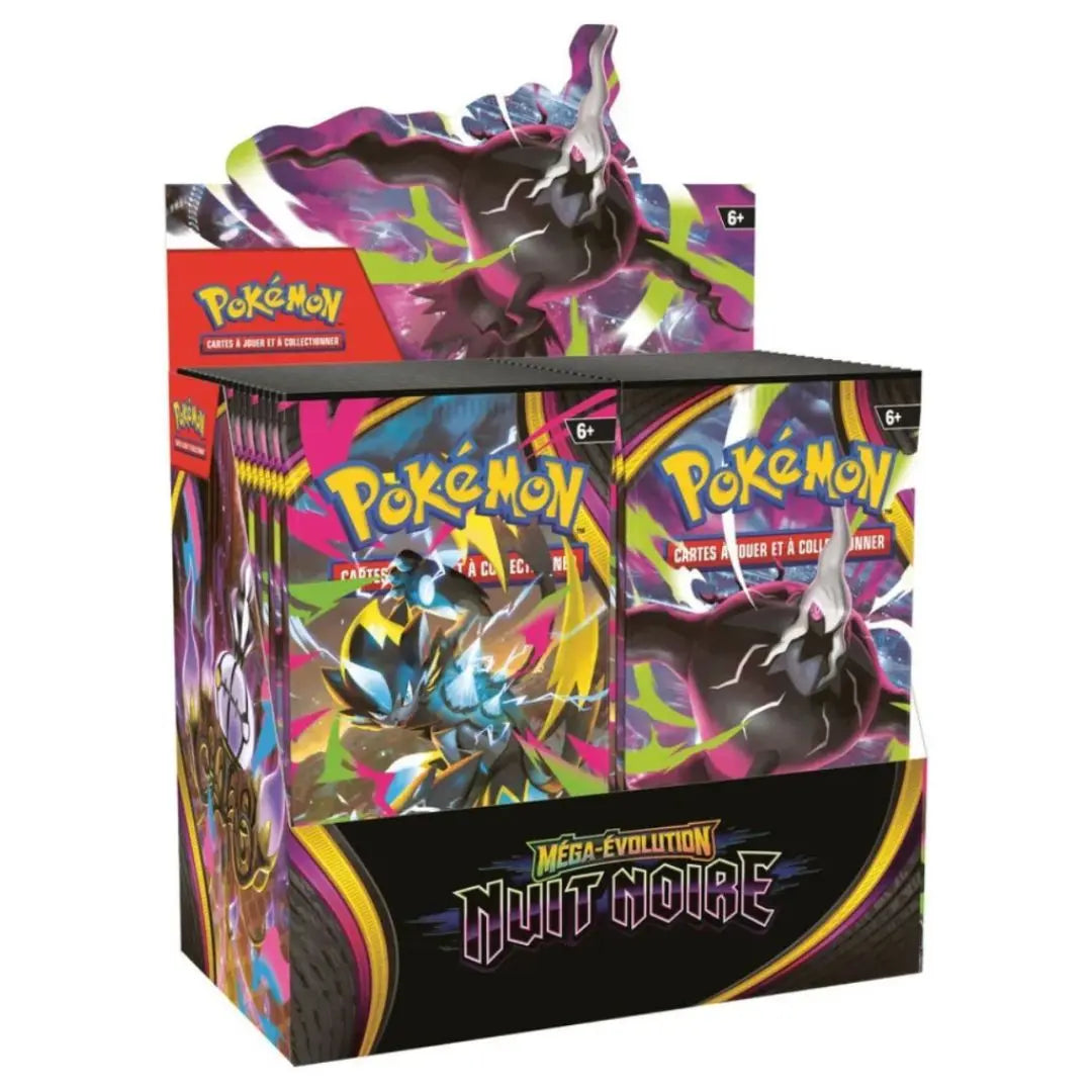Jeu de cartes Pokémon - Display Nuit Noire ME05