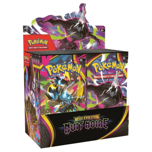 Jeu de cartes Pokémon - Display Nuit Noire ME05