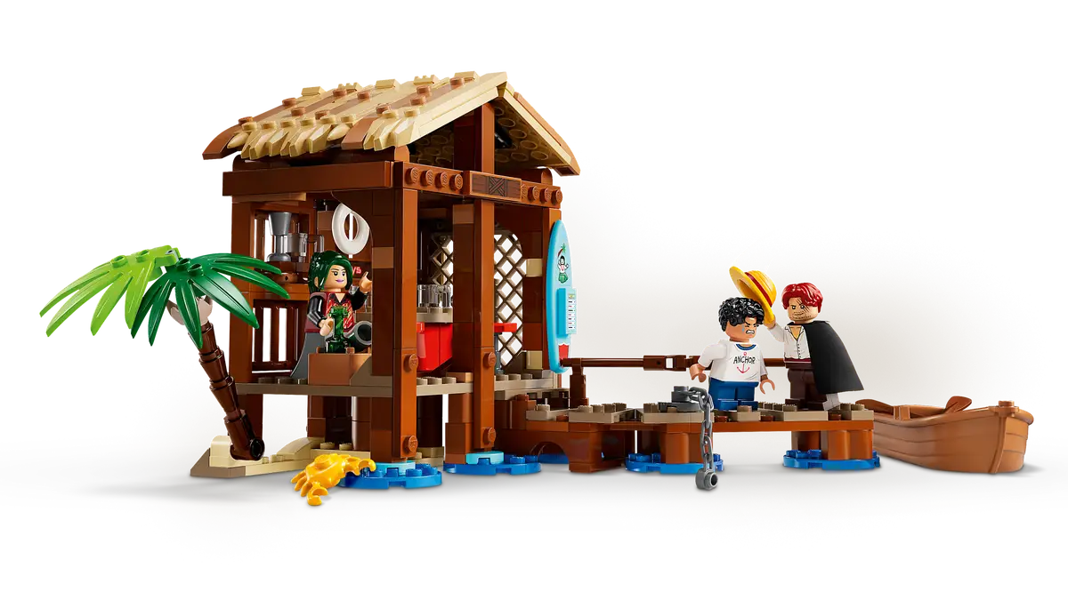 Lego One Piece - Le bar du village de Fuchsia