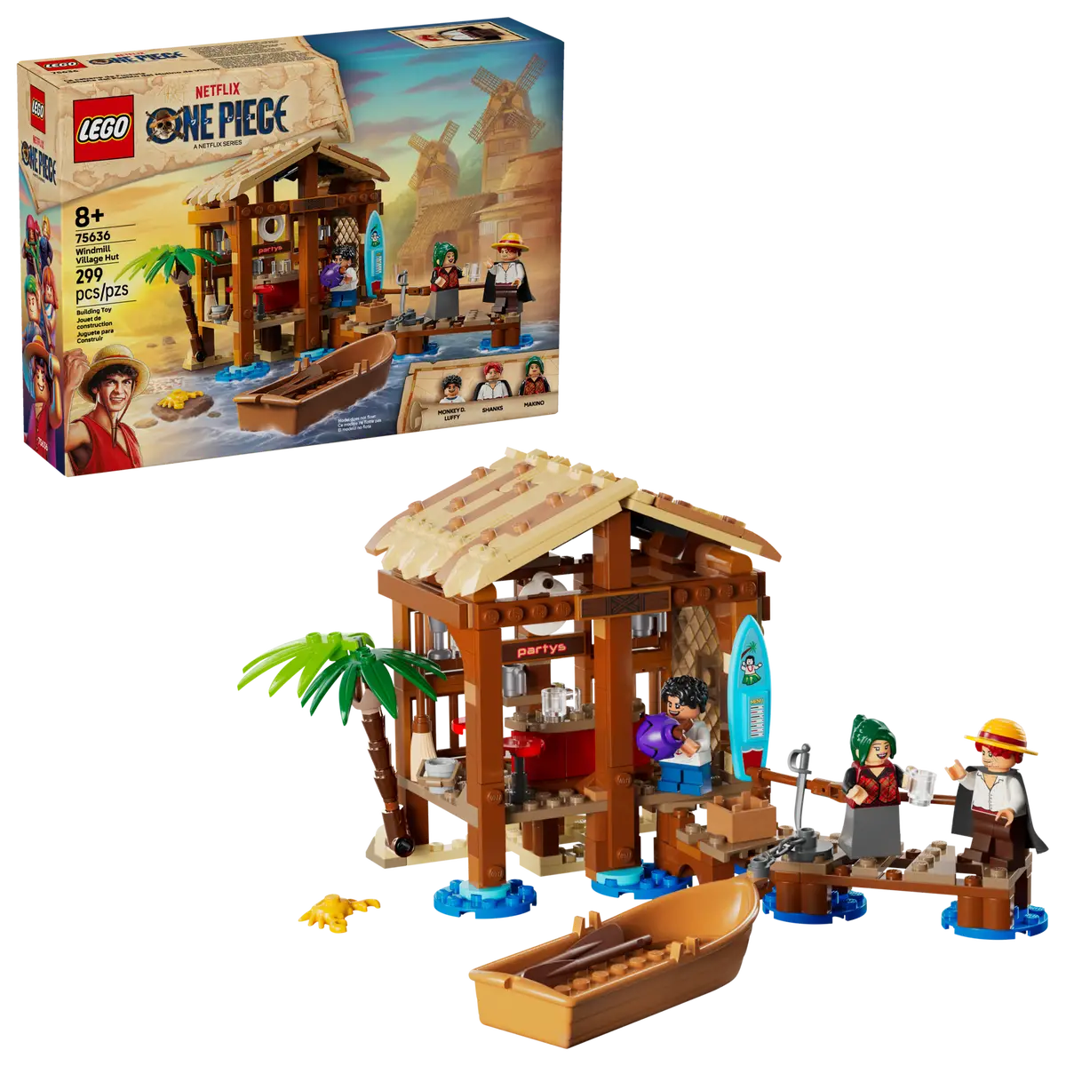 Lego One Piece - Le bar du village de Fuchsia