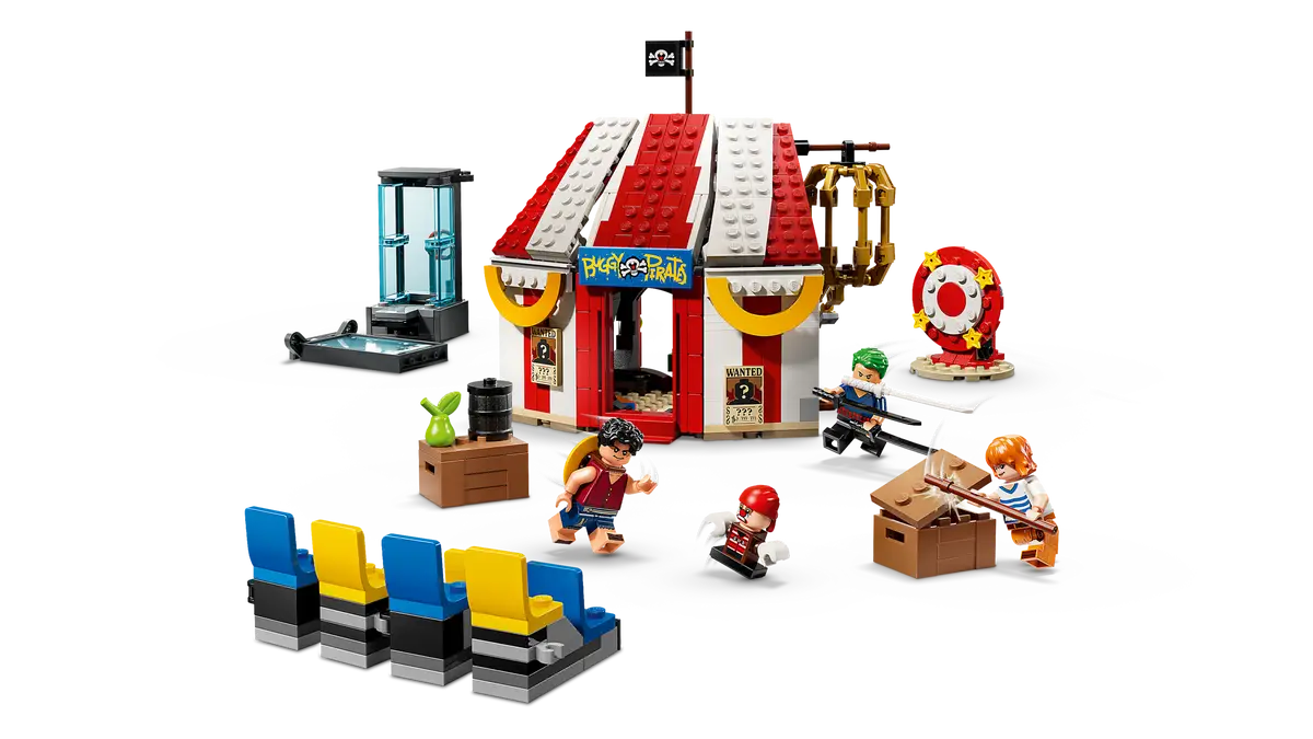 Lego One Piece - chapiteau de Baggy le Clown