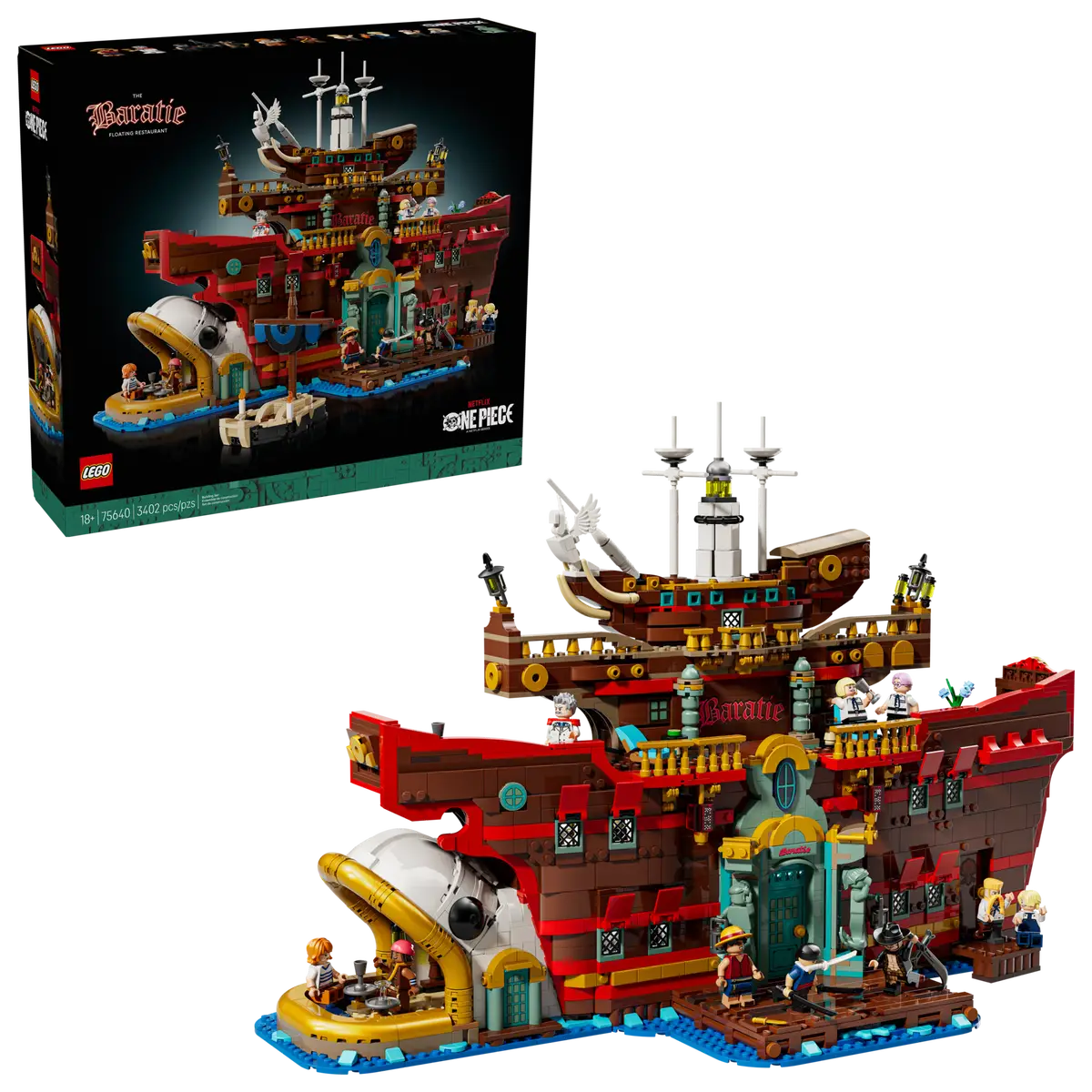 Lego One Piece - Restaurant Baratie