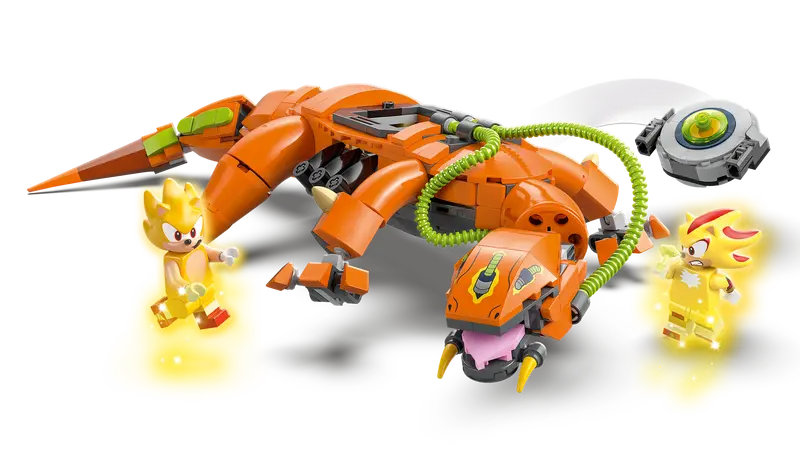 Lego Sonic the Hedgehog™ - super shadow vs biolizard