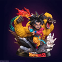 Figurine Dragon Ball - Son Goku SSJ4 & Oozaru - Anime Town