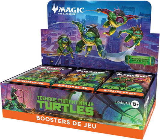 Jeu de cartes Magic: The Gathering | Teenage Mutant Ninja Turtles - Boîte de boosters de Jeu (Version Française)