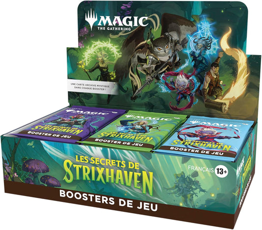 Jeu de cartes  Boîte de boosters de Jeu Magic: The Gathering Les Secrets de Strixhaven (Version Française)