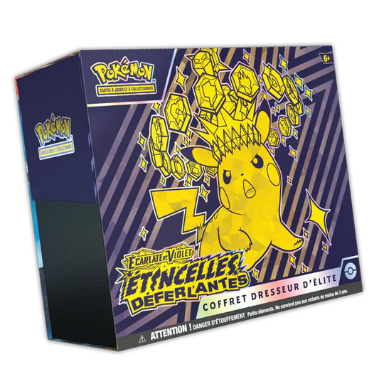 Jeu de cartes Pokémon - Elite Trainer Box EV08 Etincelles Déferlantes (scellé)