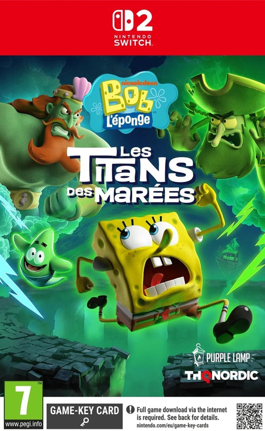 Jeu vidéo - Bob l'Eponge : Les Titans des Marées (NINTENDO SWITCH 2)